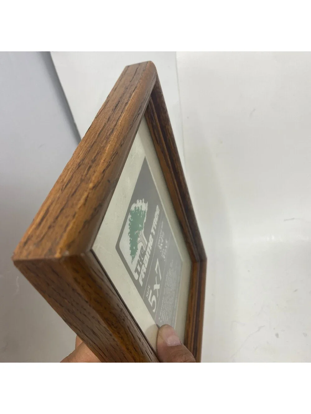 Vintage The Frame Tree Wood Picture Frame 5x7 NOS